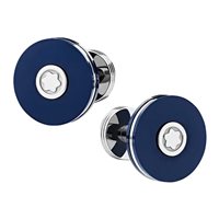 Cufflinks Montblanc Man in Steel 123812 - 123812